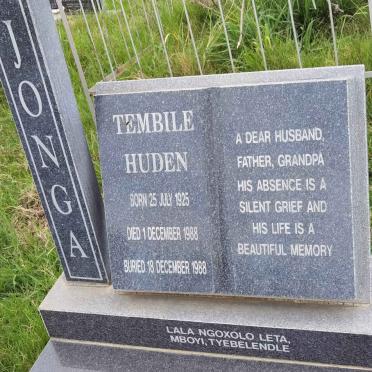 JONGA Tembile Huden 1925-1988