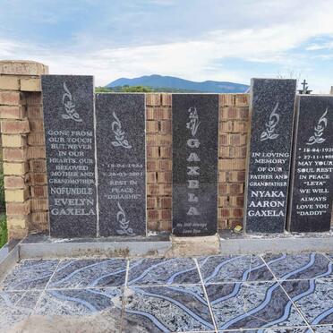 GAXELA Nyaka Aaron 1920-1988 &amp; Nofundile Evelyn 1924-2001