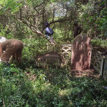 2. Enclosed area in the bush where Rev Donald MACLEOD -1878 was buried