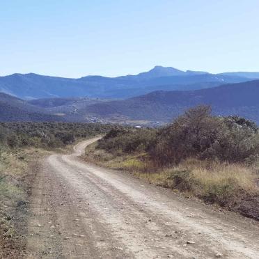 5. The road leading past Fort Cox into the Amatola (Amathole) valley