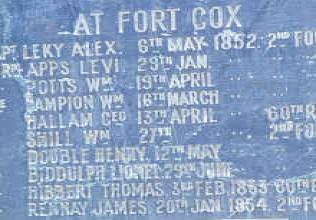 7. FORT COX MEMORIAL