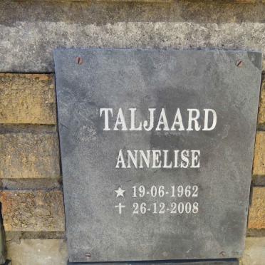 TALJAARD Annelise 1962-2008