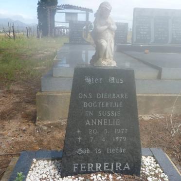 FERREIRA Annelie 1977-1979