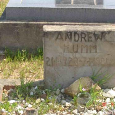 KUMM Andrew 1928-1984