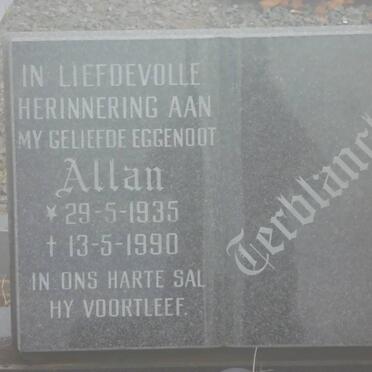 TERBLANCHE Allan 1935-1990