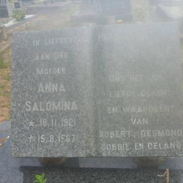 ?  Anna Salomina 1921-1967