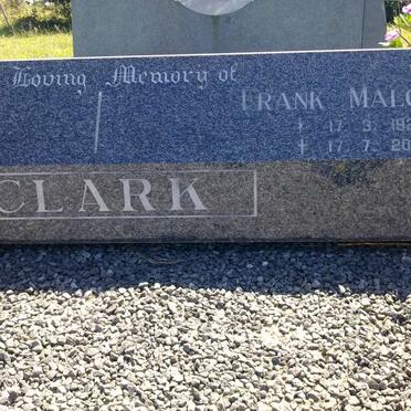 CLARK Frank Malcolm 1922-2001