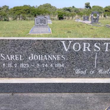 VORSTER Sarel Johannes 193-1994 &amp; Susanna Gezina V.D. MERWE 1925-2000