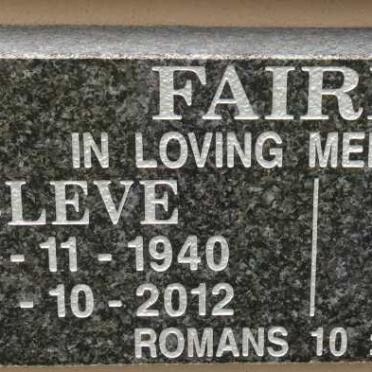 FAIREY Cleve 1940-2012