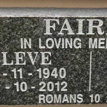 FAIREY Cleve 1940-2012
