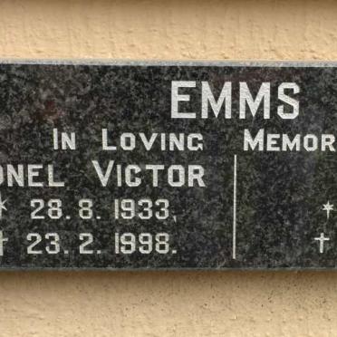 EMMS Lionel Victor 1933-1998 &amp; Marina GRUNEWALD 1935-2016