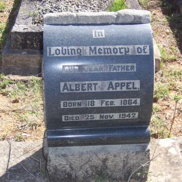 APPEL Albert 1864-1942