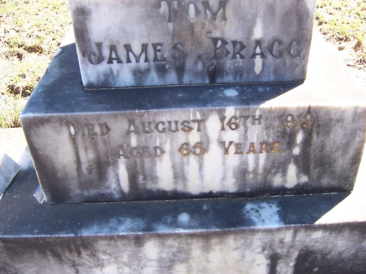 BRAGG Tom James -1919