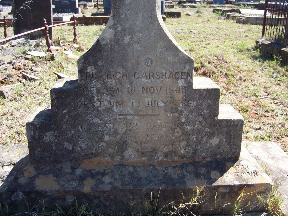 CARSHAGEN Friedrich 1845-1887 _2