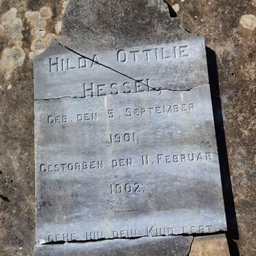 HESSEL Hilda Ottilie 1901-1902