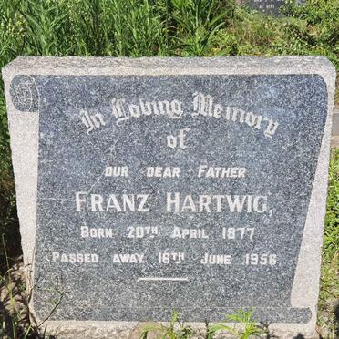 HARTWIG Franz 1877-1956