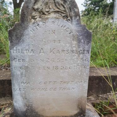 KARSHAGEN Hilda A. 1896-1896