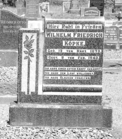 KOPKE Wilhelm Friedrich 1873-1940