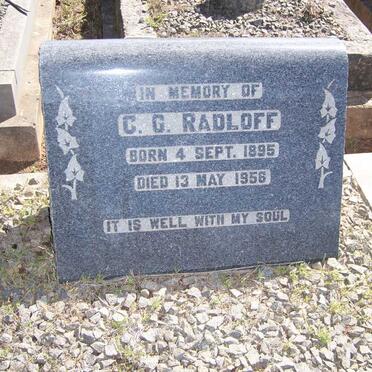 RADLOFF C.G. 1895-1956