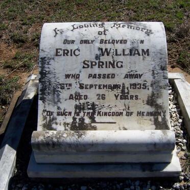 SPRING Eric William -1935