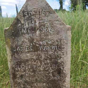 WARWIC James -1854
