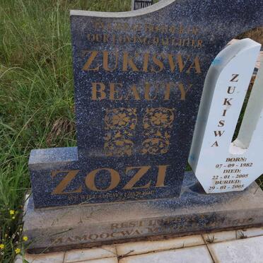 ZOZI Zukiswa Beauty 1982-2005