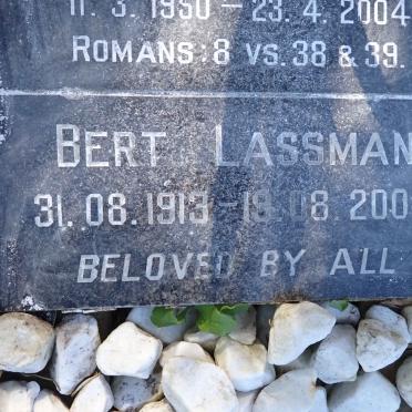 LASSMAN Bert 1913-2004