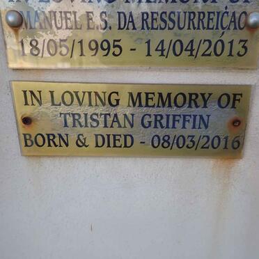 RESSURREICAO Manuel E.S., da 1995-2013 :: GRIFFIN Tristan 2016-2016