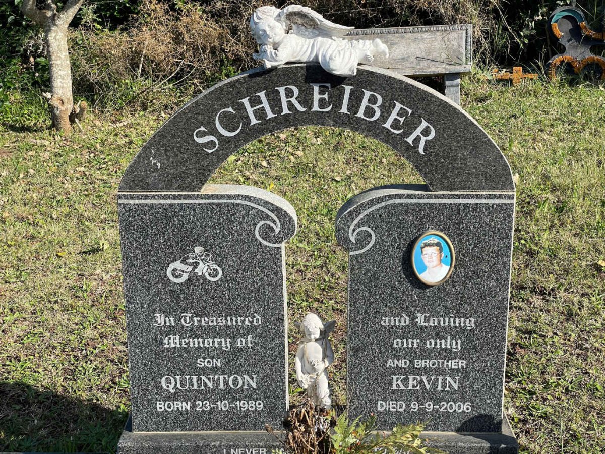 SCHREIBER Quinton Kevin 1989-2006