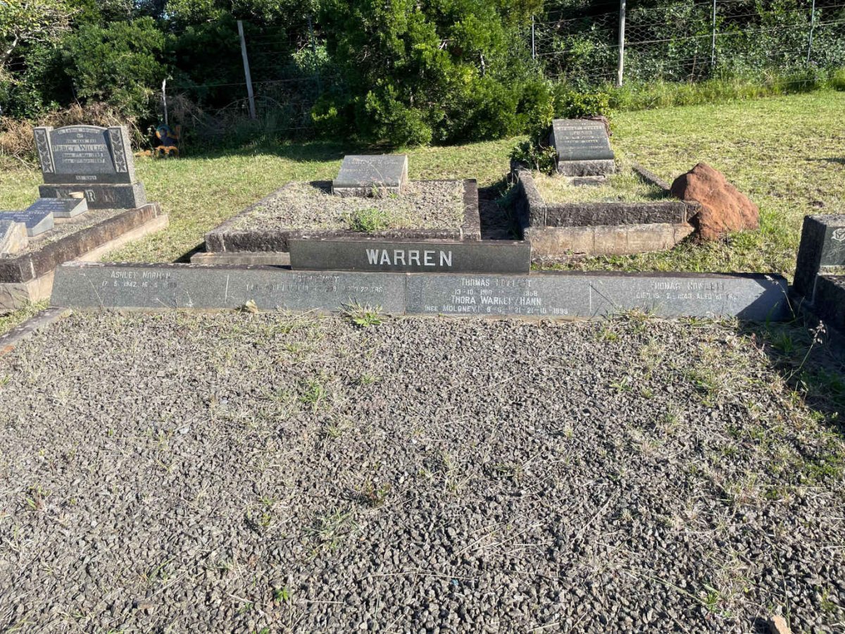 4. Overview of grave - WARREN :: HANN :: MOLONEY :: HOFT