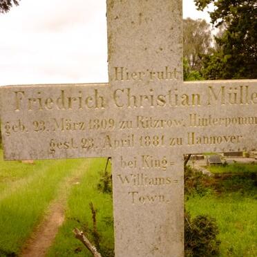 MULLER Friedrich Christian 1809-1881