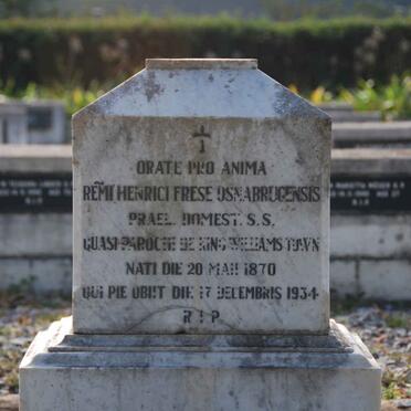 FRESE Remi Henrici 1870-1934