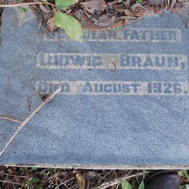BRAUN Ludwig -1926