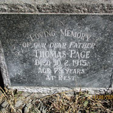 PAGE Thomas -1915
