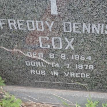 COX Freddy Dennis 1954-1978