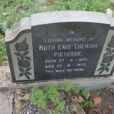 PIETERSE Ruth Enid Therisa 1931-1970