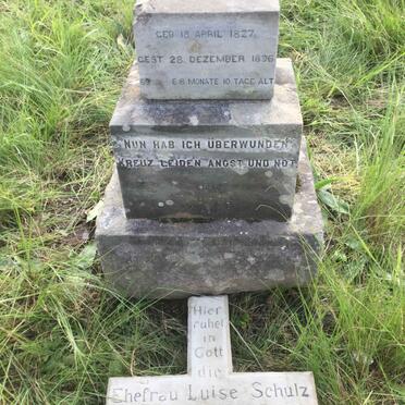 SCHULZ Luise nee LENZ