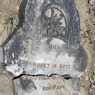 KUHN Dorothea Maria nee PAPP 1819-1900