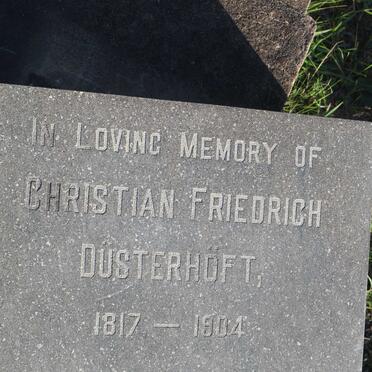 DÜSTERHÖFT Christian Friedrich 1817-1904