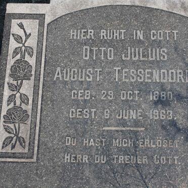 TESSENDORF Otto Julius August 1880-1963