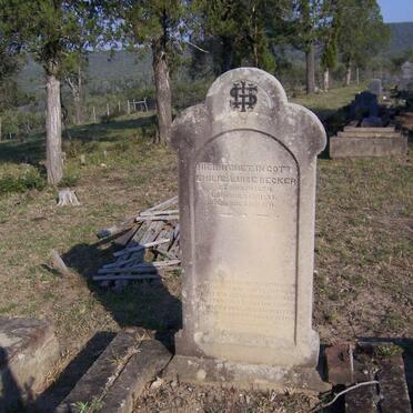 BECKER Emilie Luise nee KASHAGEN 1857-1891 _1