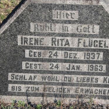 FLUGEL Irene Rita 1937-1963