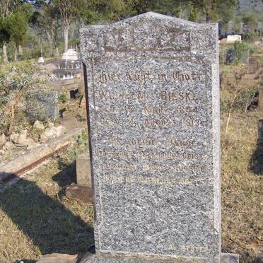 BIESKE Wilhelm 1844-1913