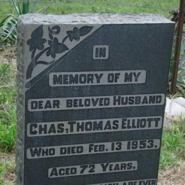 ELLIOTT Chas Thomas -1953