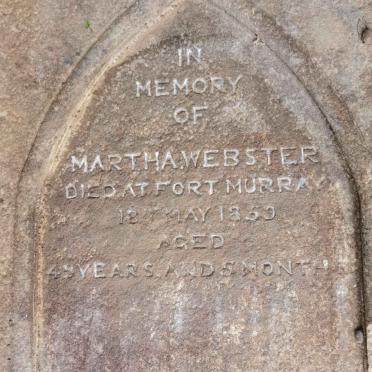WEBSTER Martha -1859
