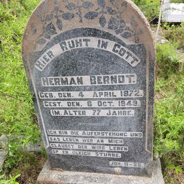 BERNDT Herman 1872-1949