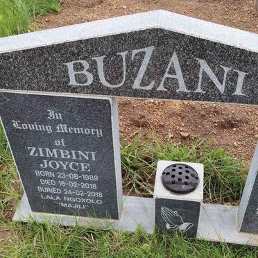 BUZANI Zimbini Joyce 1989-2018