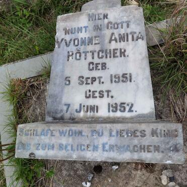 BOTTCHER Yvonne Anita 1951-1952