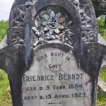 BERNDT Friedrich 1864-1923
