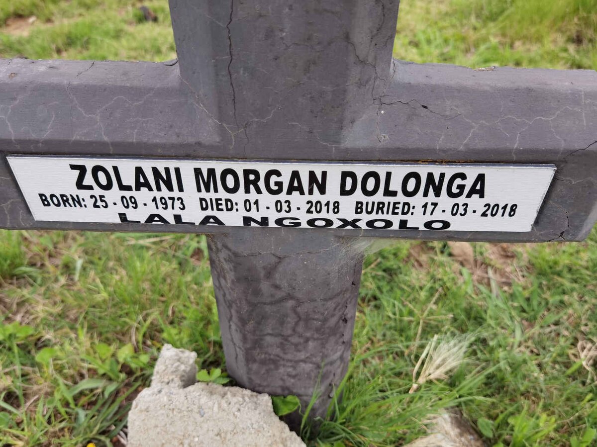 DOLONGA Zolani Morgan 1973-2018